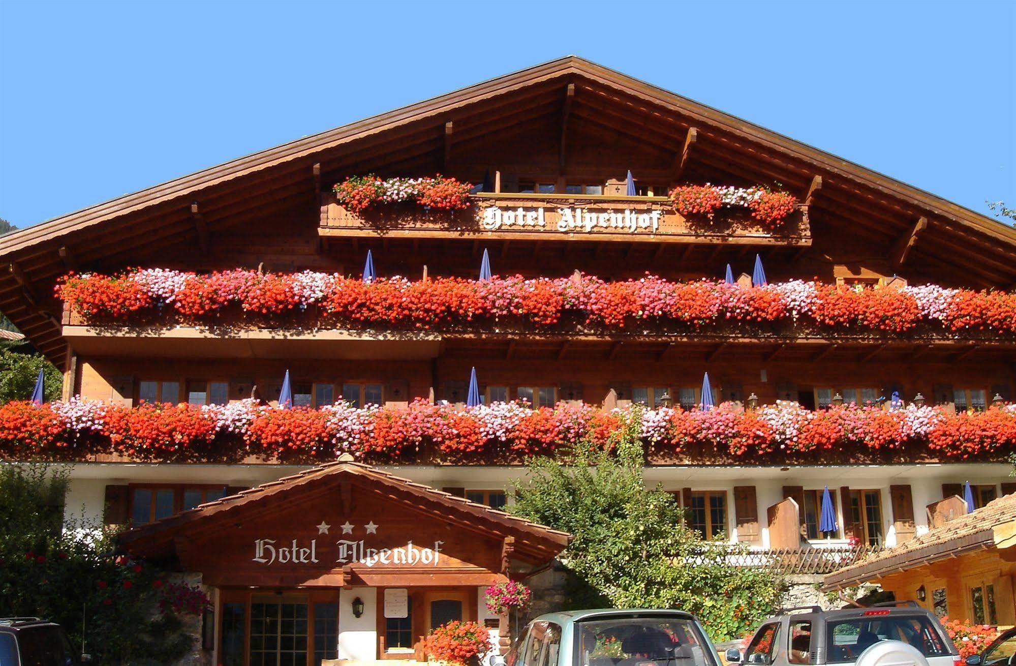 Alpenhof Hotel Гринделвалд Екстериор снимка